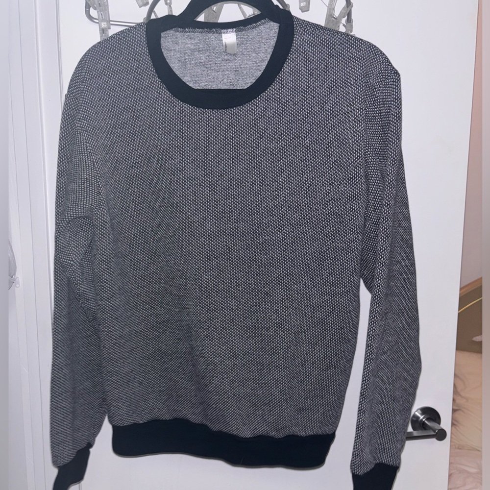 American Apparel Seed Stitch Cotton Sweater